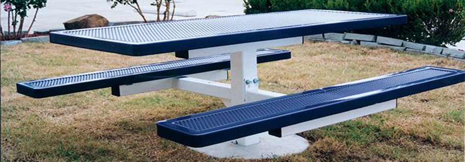 Inground-Mount Picnic Table